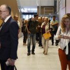 Els creditors durant una de les assemblees.