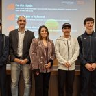 La presentació del conveni entre la Federació Andorrana de Tennis i Andbank.