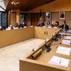 Sessió de consell d’ahir.