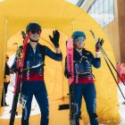 Els esquiadors Max Palmitjavila i Lea Ancion.