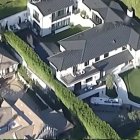 La Mansió de Riahana, a Beberly Hills que ha estat tirotejada.