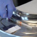 Una vacuna contra la grip.