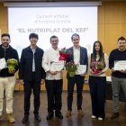 Entrega de guardons.