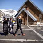 L'ambaixador de França a Andorra, Nicolas Eybalin, durant la seva visita al Pas de la Casa.