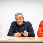 Al centre, el president del Sitca, Cristian Asensio.