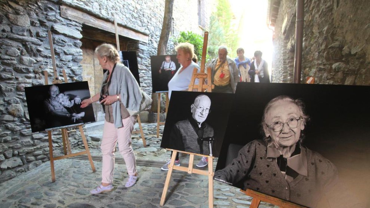 Visitants en l'edició passada de la mostra