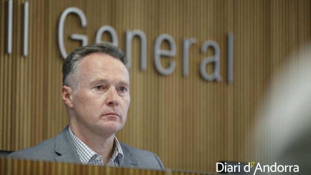 Ferran Costa al Consell General.