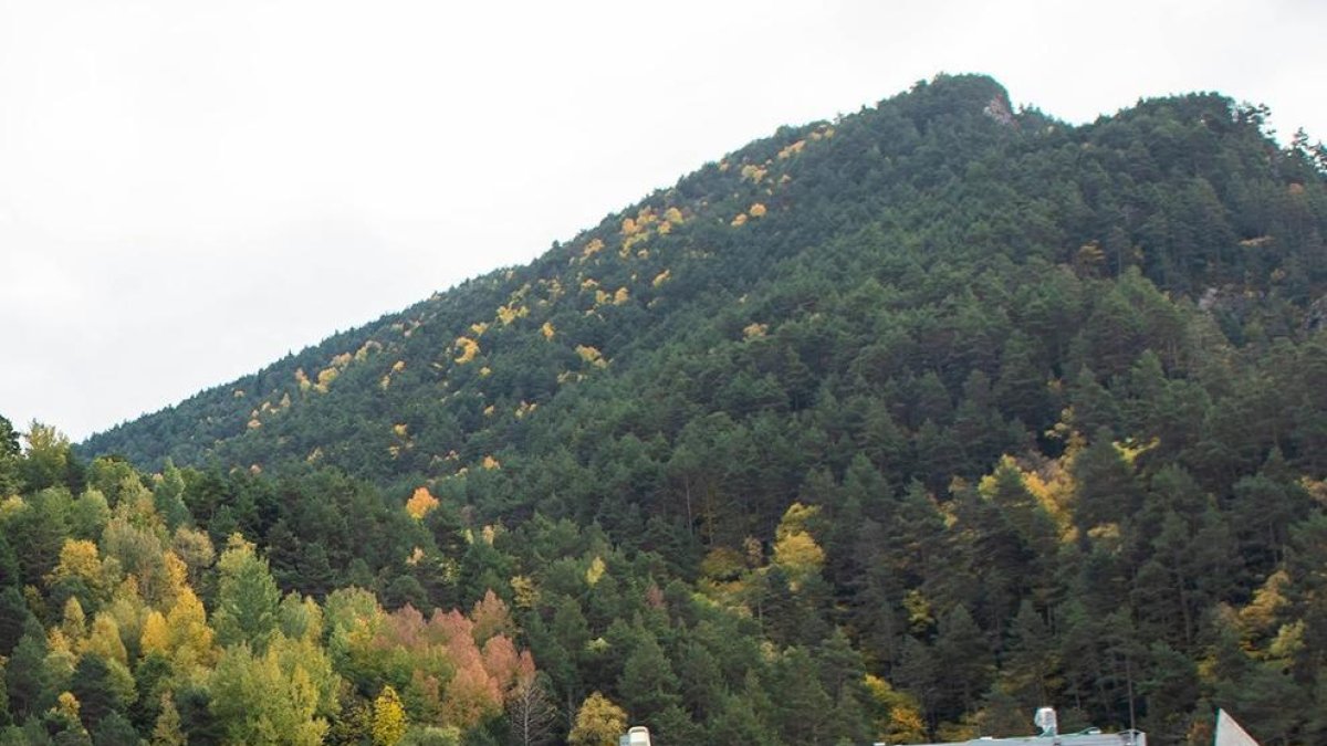 L'entrada al túnel de les Dos Valires