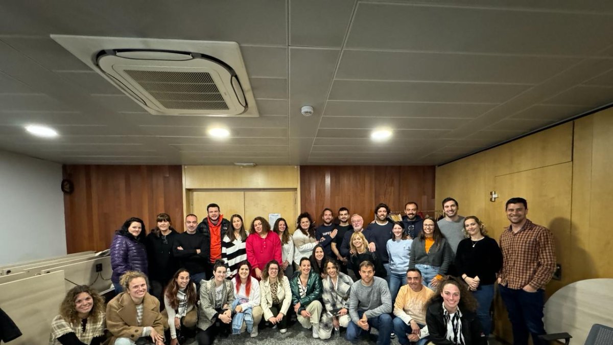 Els professionals que han acollit el curs formatiu