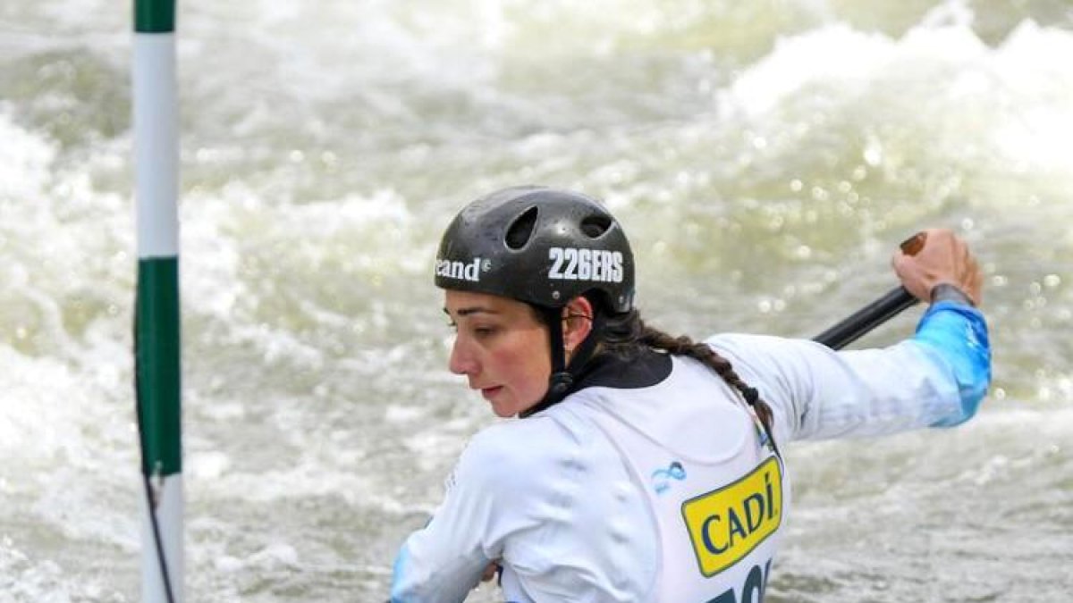 Mònica Doria, en una cursa anterior.