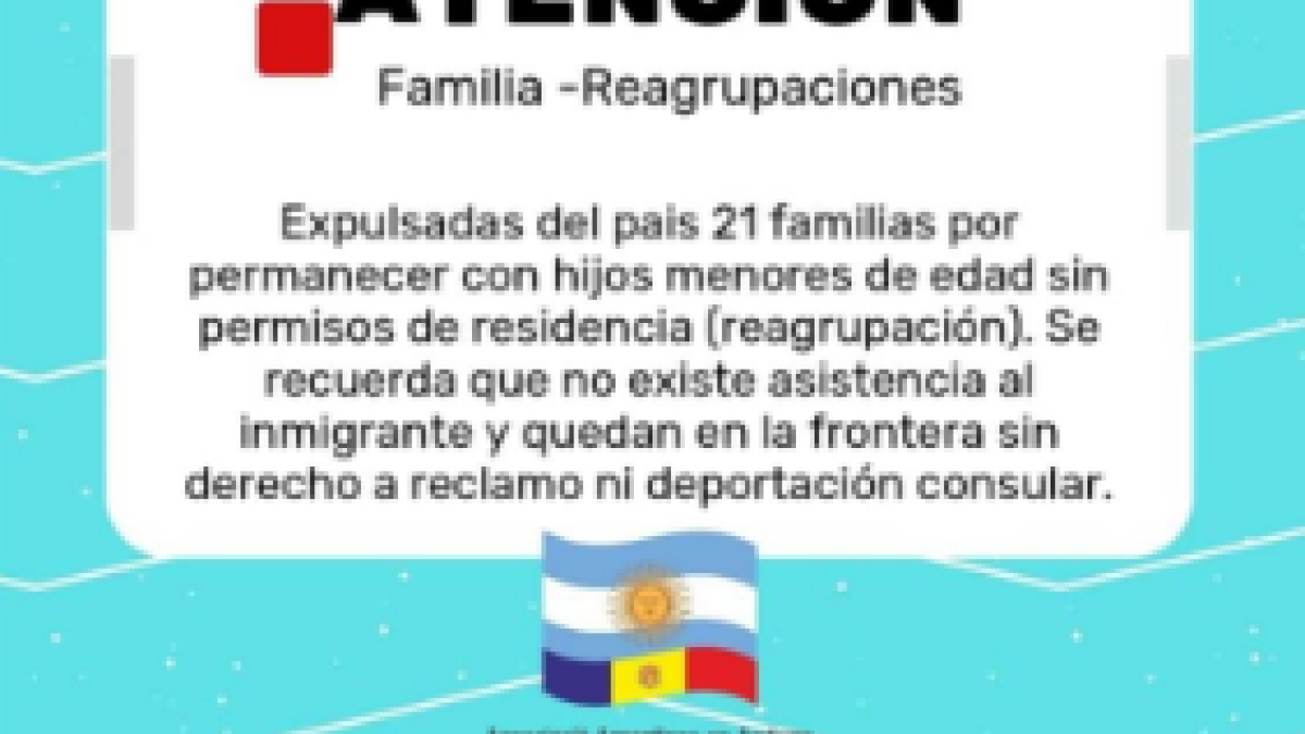 L'avís que han compartit per xarxes