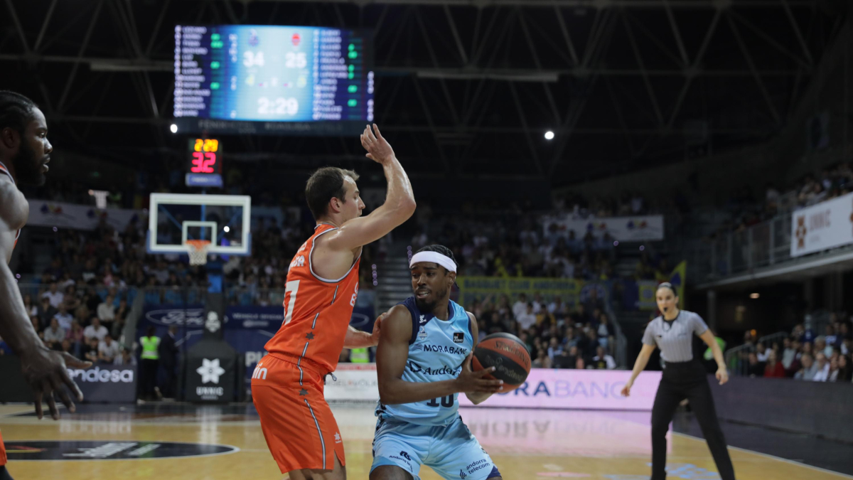 Jerrick Harding, en un partit de la passada temporada