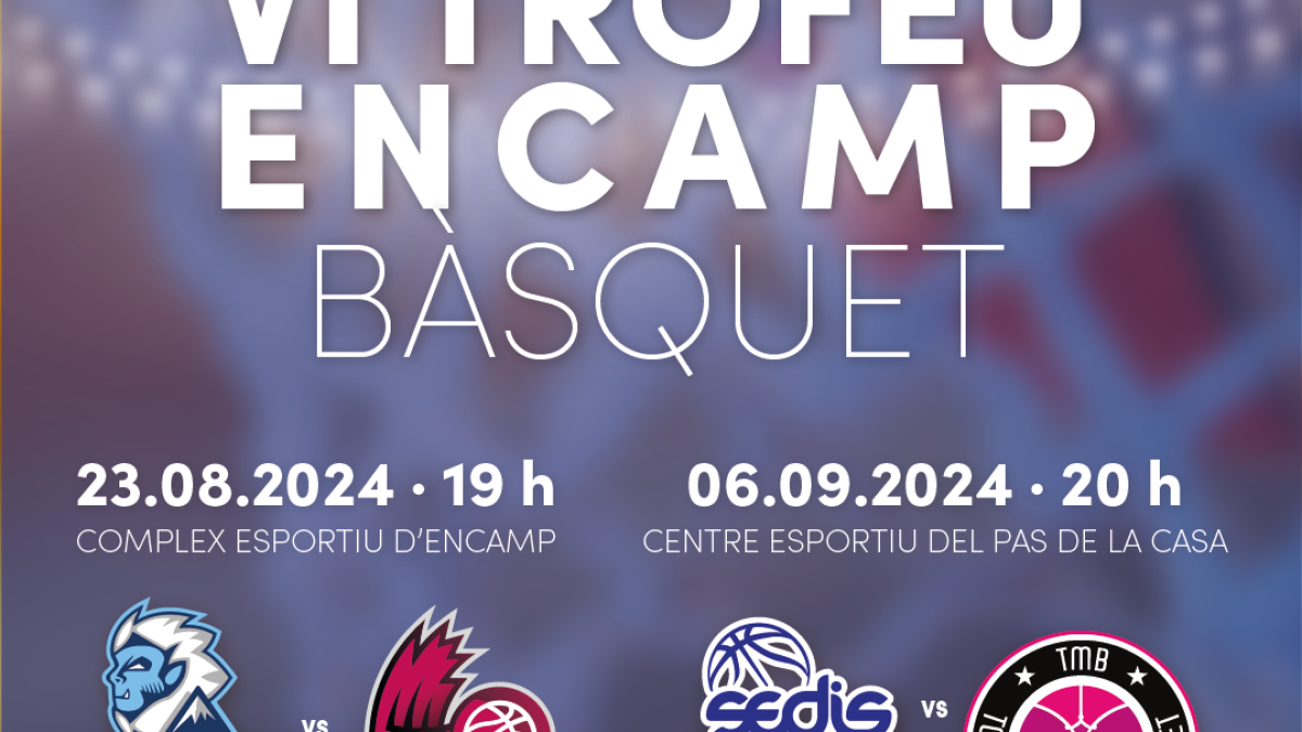 Fulletó promocional del VI Trofeu Encamp.
