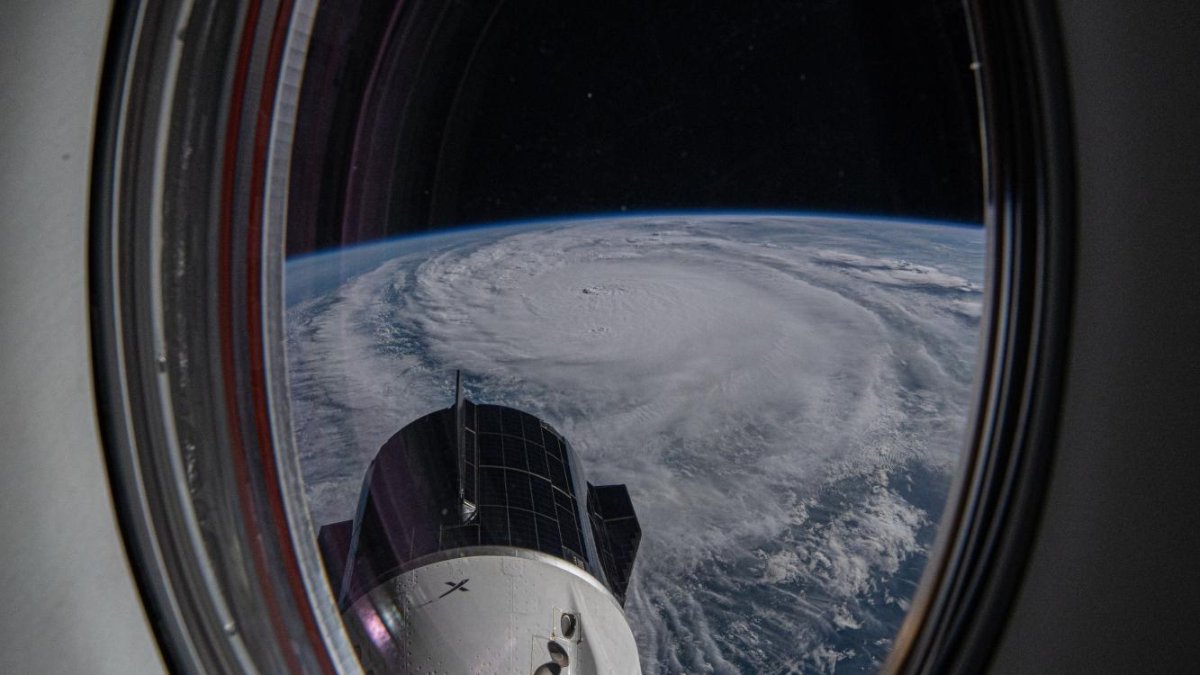 L'huracà Milton vist des de l'espai 