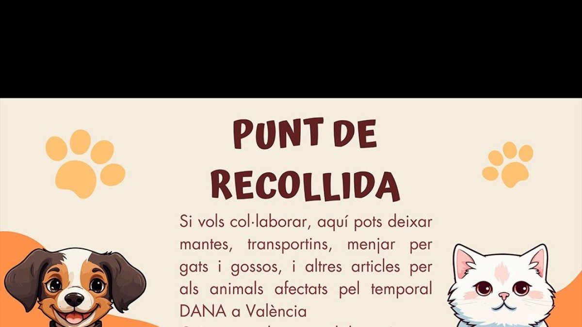 Crida per recollir material per a animals per a la caravana solidària