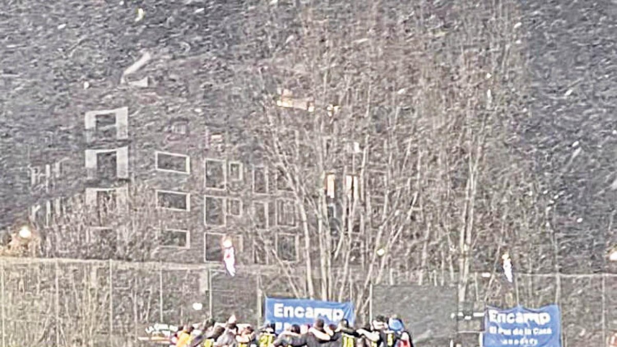 Triomf amb nevada del VPC a Encamp.