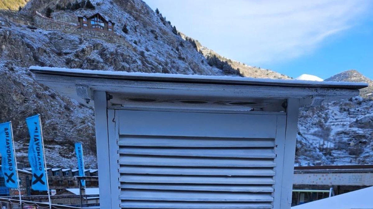 L’estació meteorològica urbana de Canillo