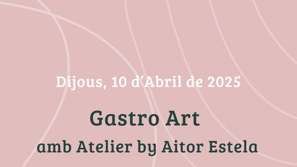El cartell del Gastro Art