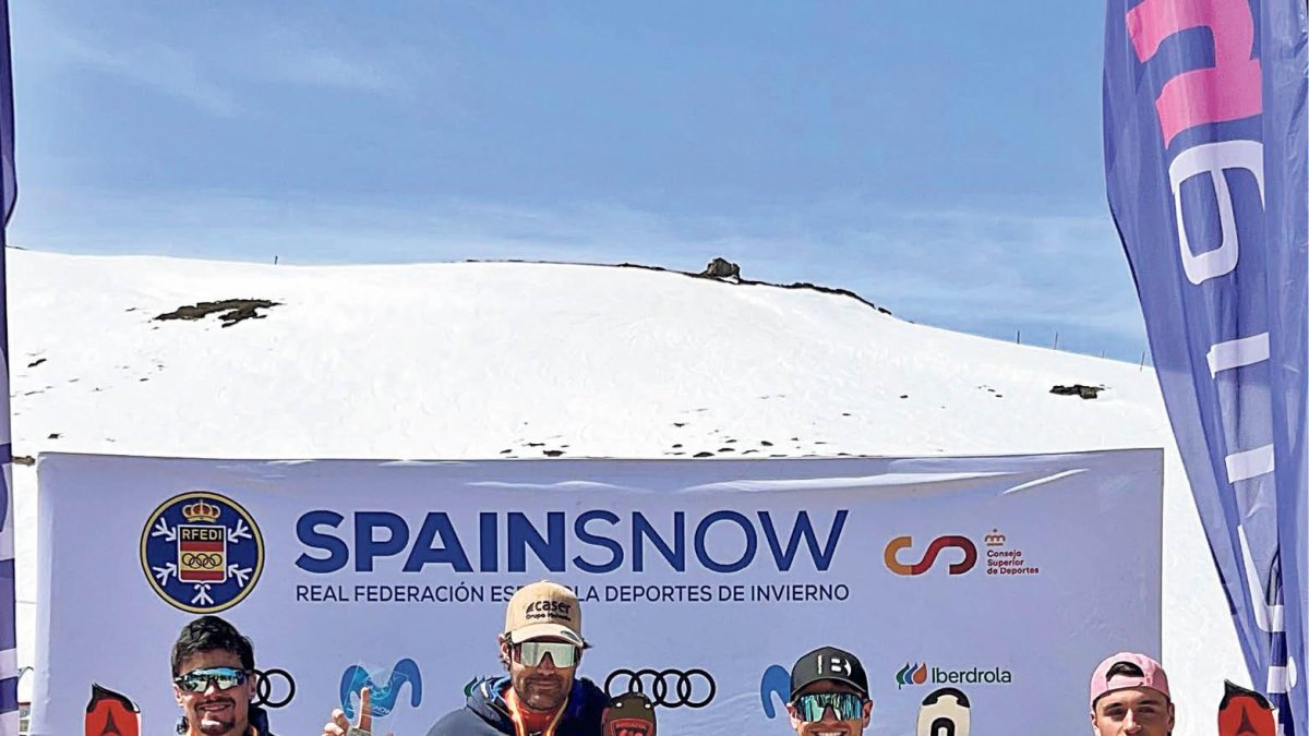 Bartumeu Gabriel, tercer a l’eslàlom.