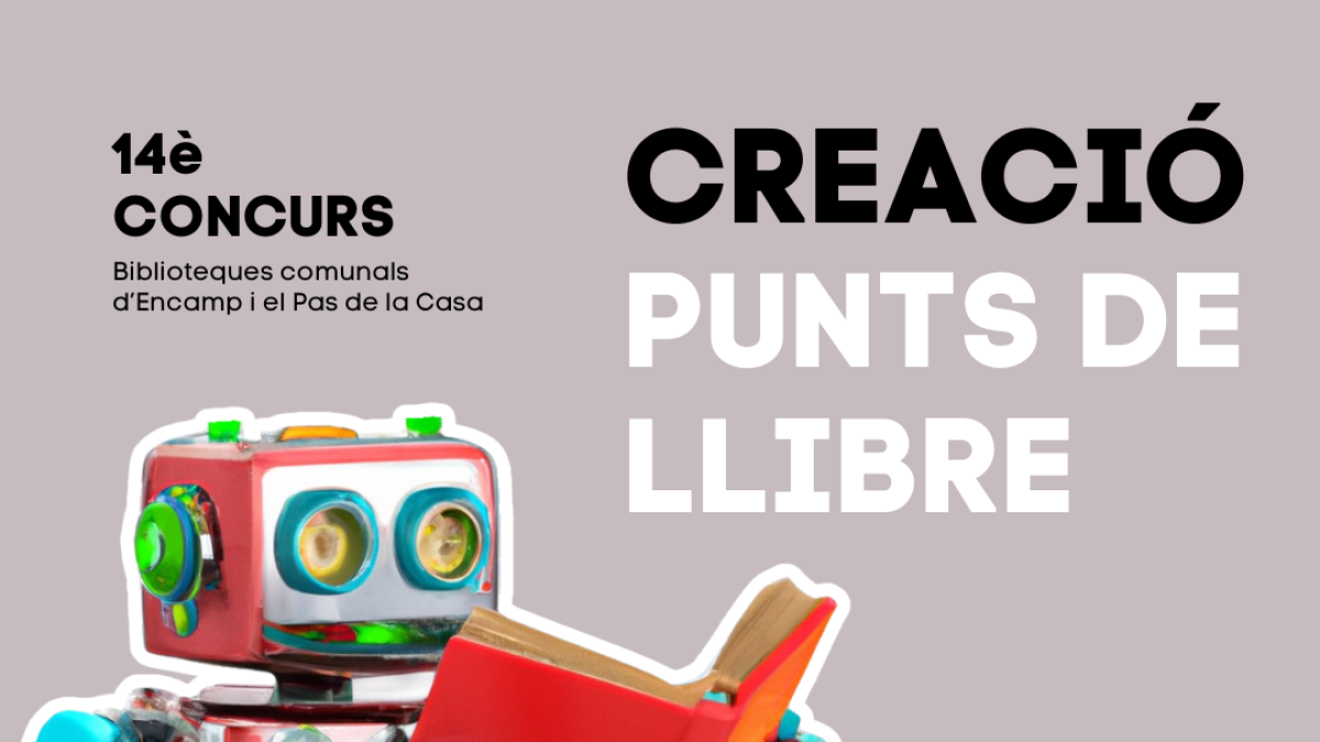 Cartell del concurs de punts de llibre