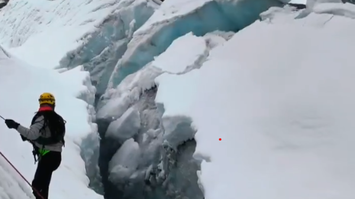 Simulació es torna real per la caiguda d'un serac al Perú.