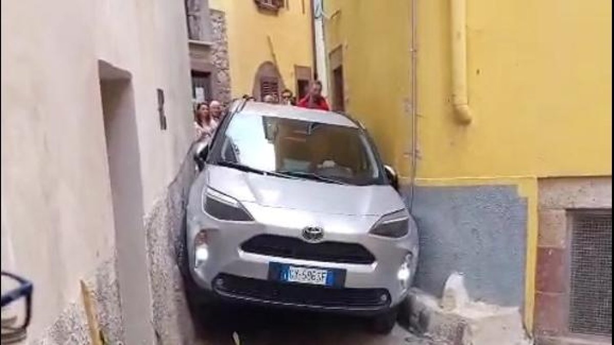 Cotxe atrapat Sardenya