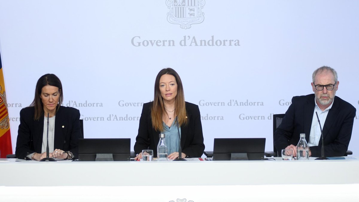 La ministra de Salut, Helena Mas, durant la presentació del projecte de donació de còrnia