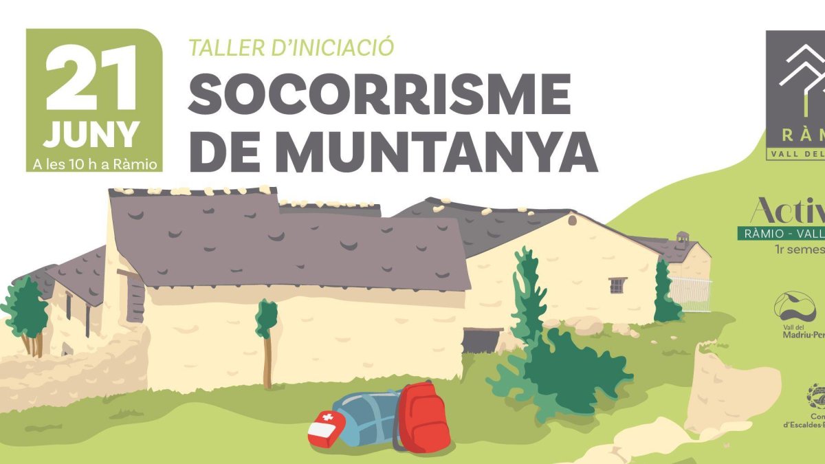 Taller de socorrisme a Ràmio