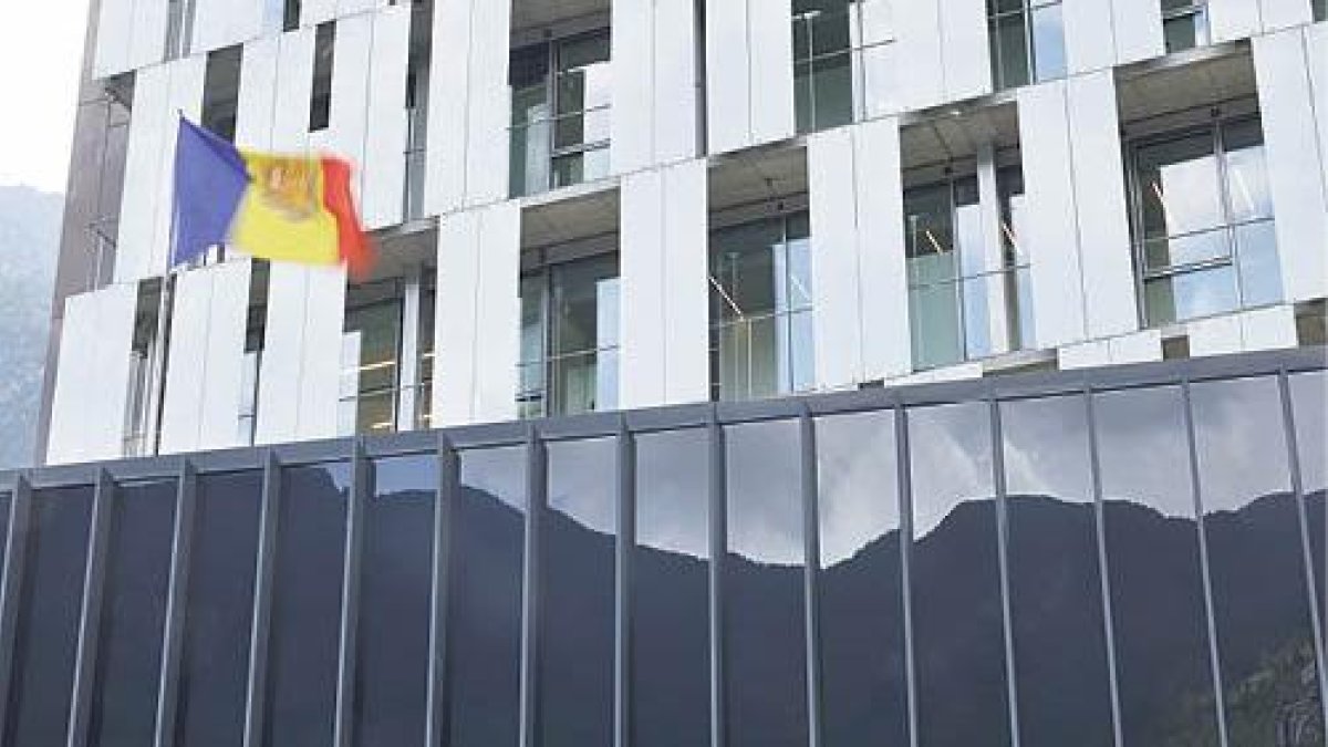 La façana de la Seu de la Justícia.