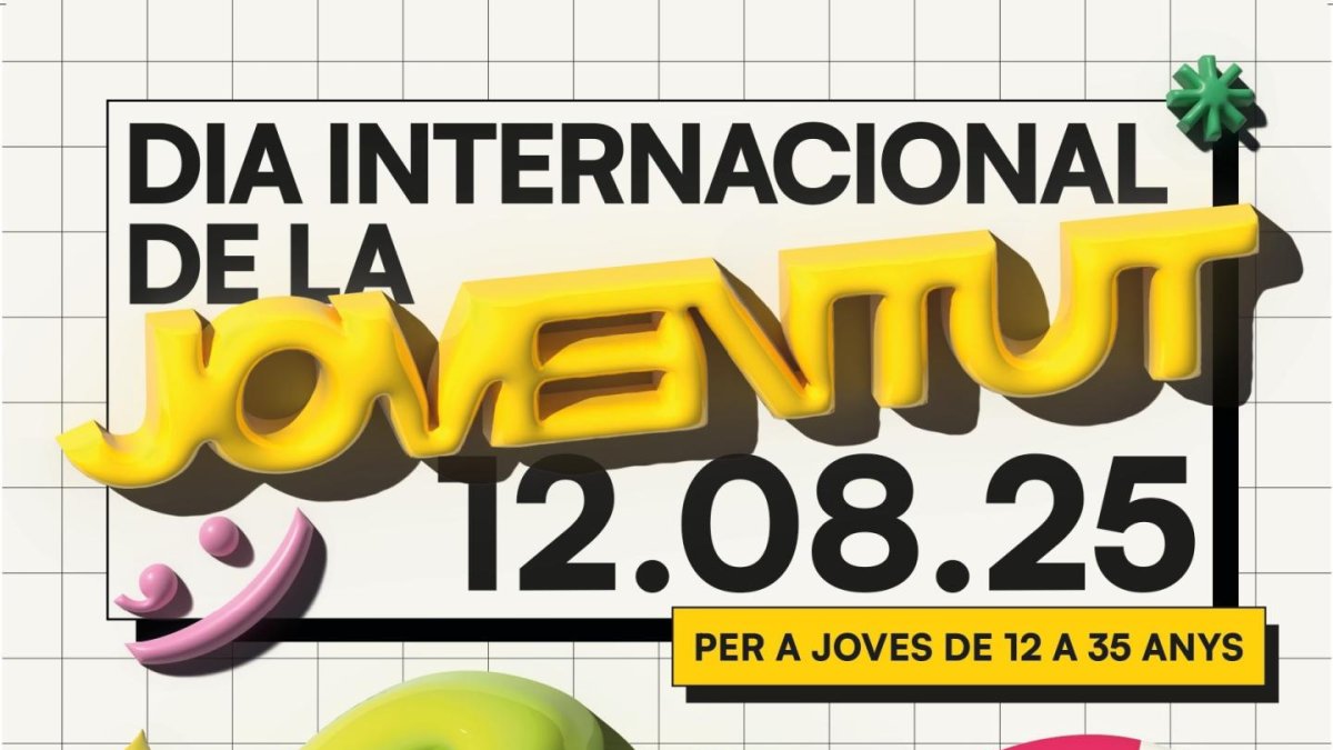 El cartell de Govern pel dia de la joventut