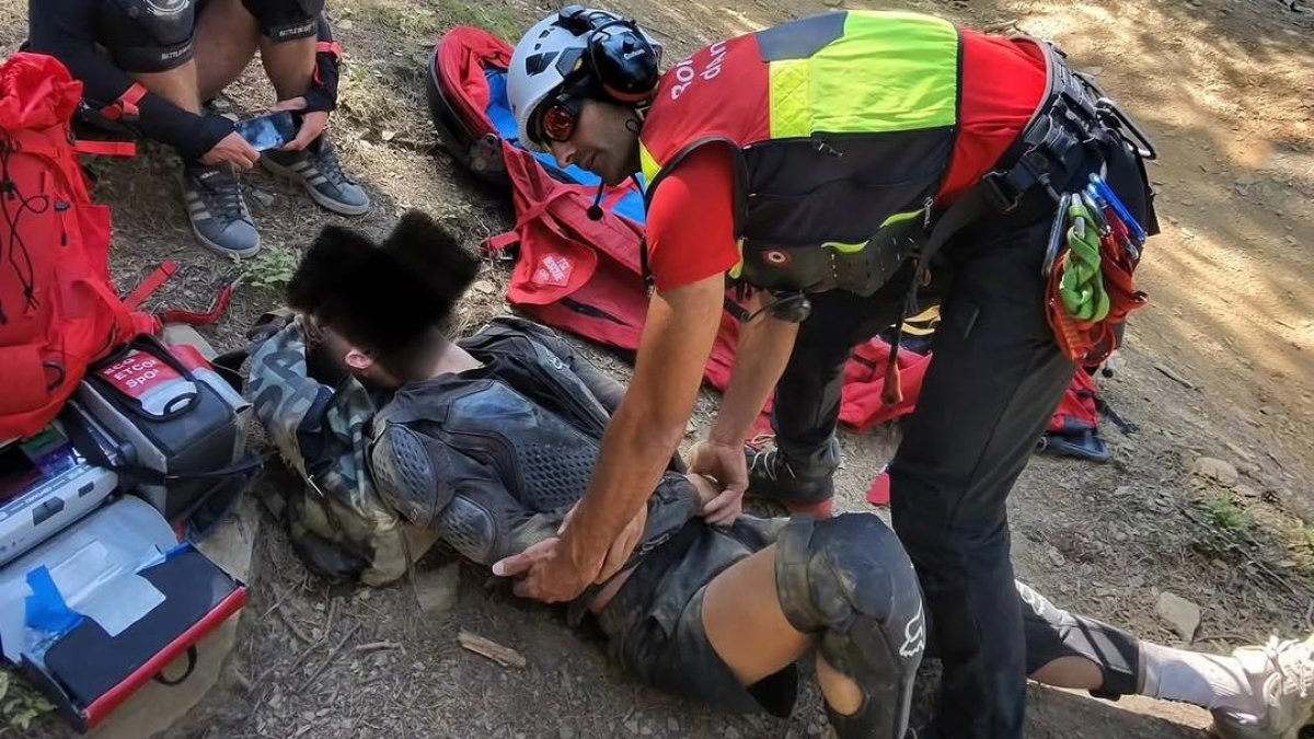 Un rescat dels bombers