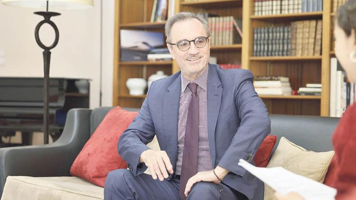 L’ambaixador de França a Andorra, Nicolas Eybalin.