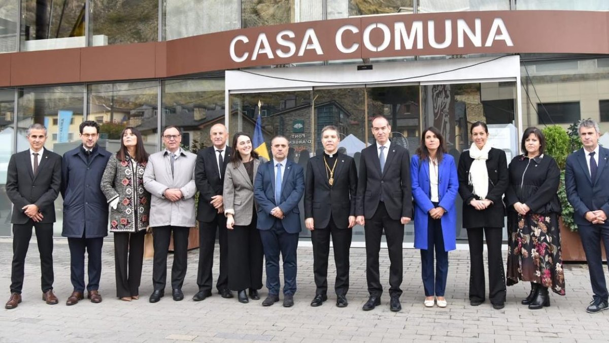 Les autoritats durant la Fira