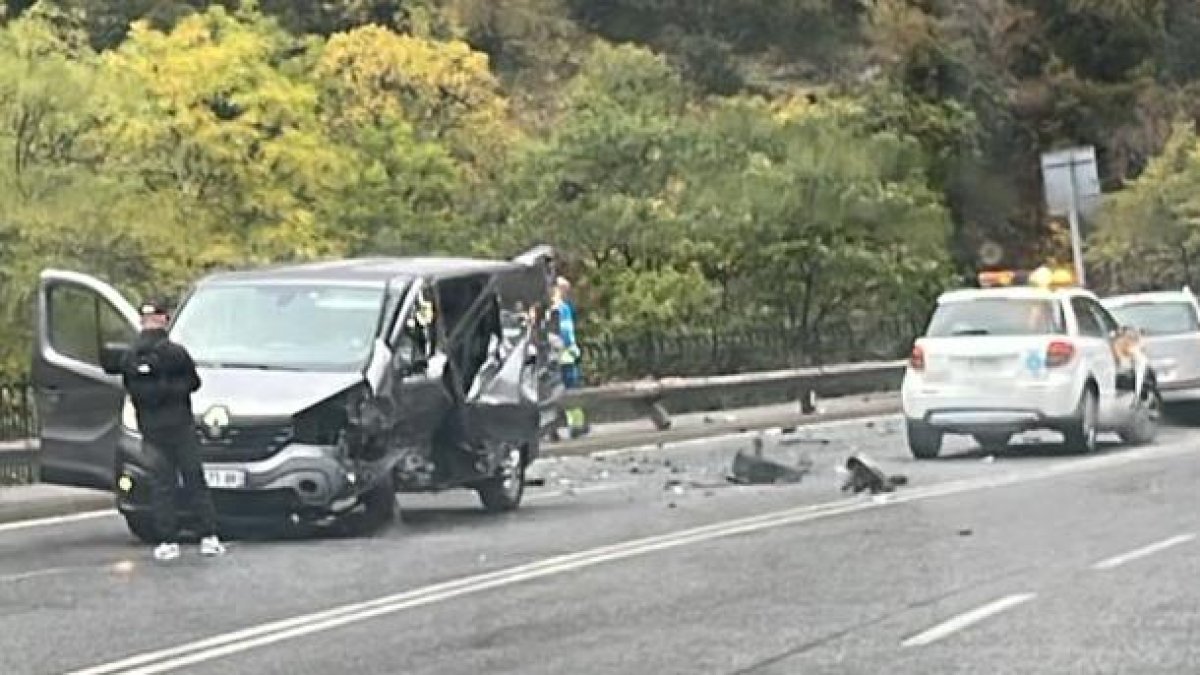 Accident a Racons.