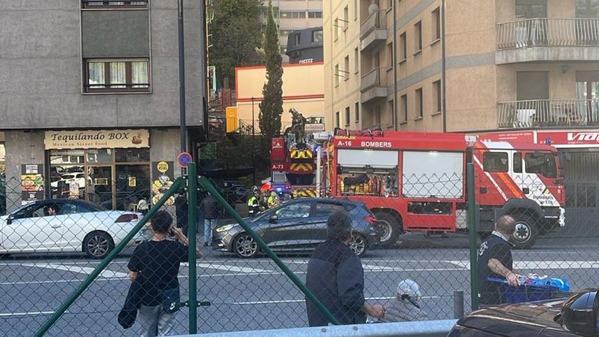 Incendi a un restaurant d'Andorra la Vella