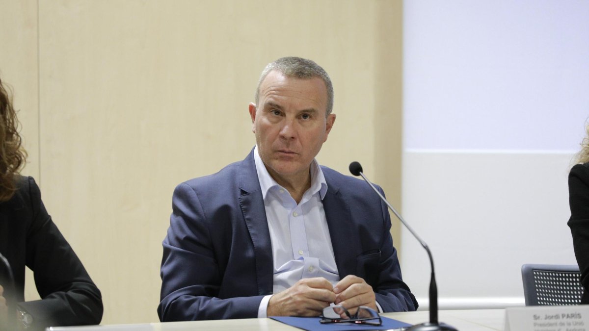El president de la Unió Hotelera, Jordi París.