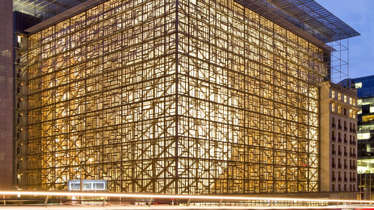 Edifici del Consell d'Europa a Estrasburg, França