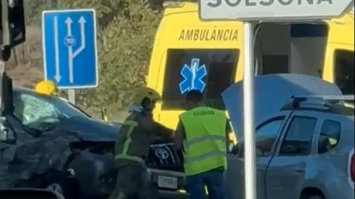 L’accident de dilluns passat a la C-14.