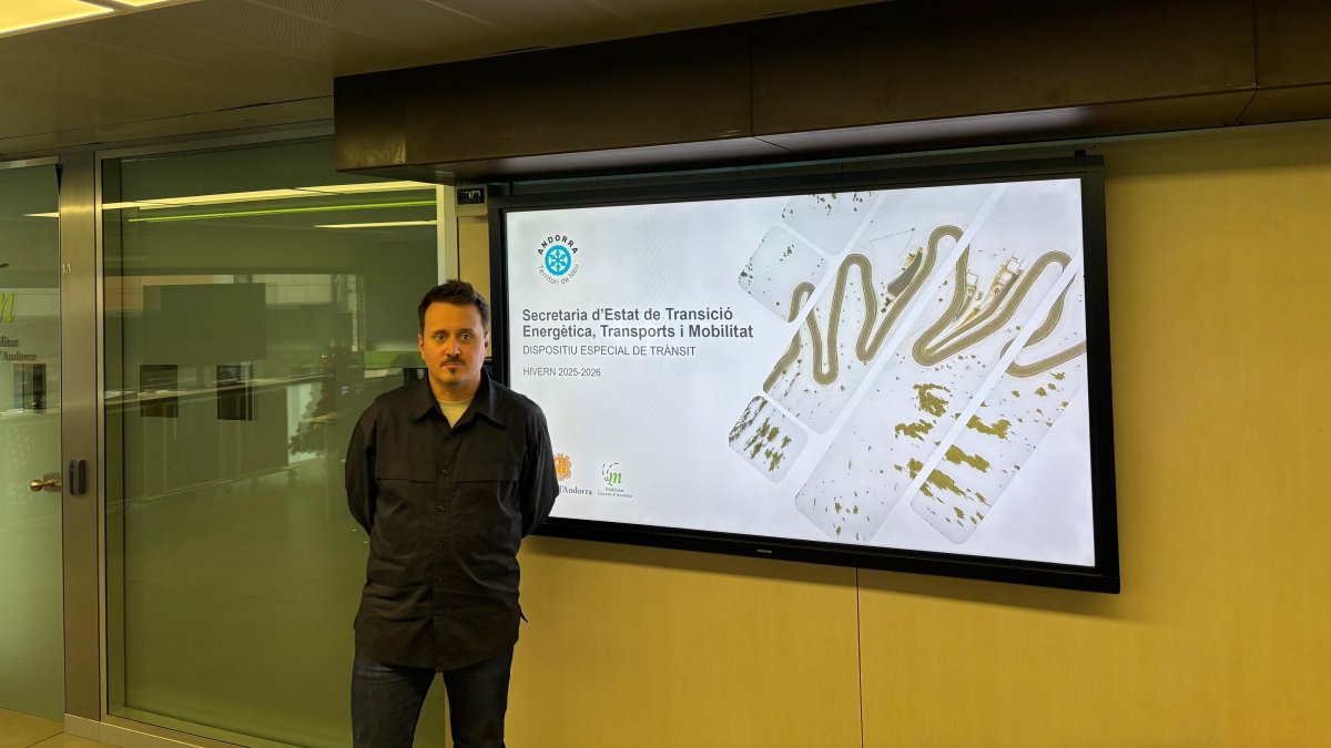 Dani Boneta ha presentat el dispositiu de trànsit d'aquest hivern