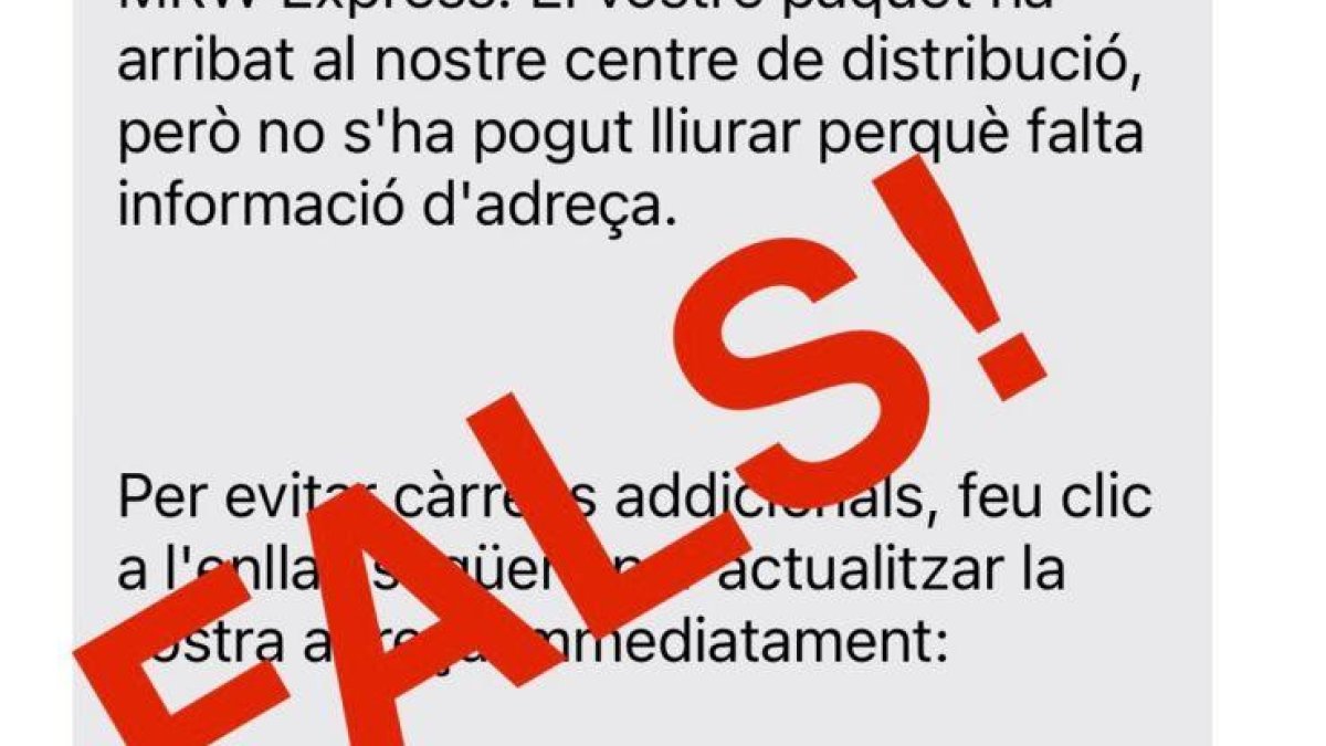 Un exemple de phishing.