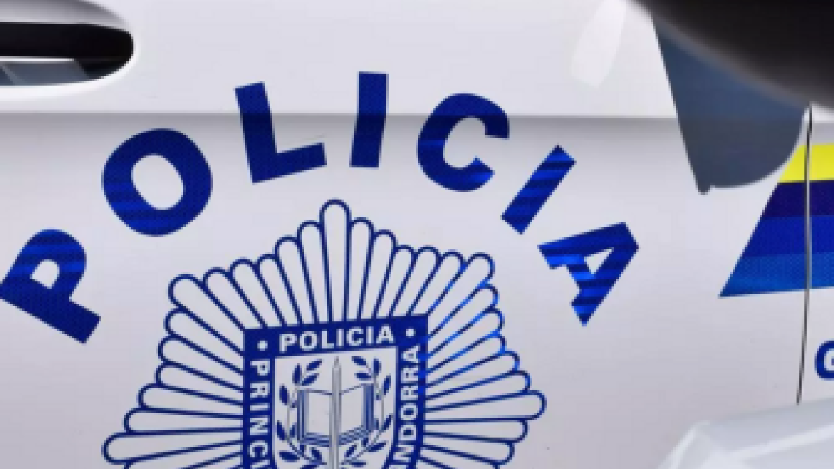 Un cotxe de la policia.