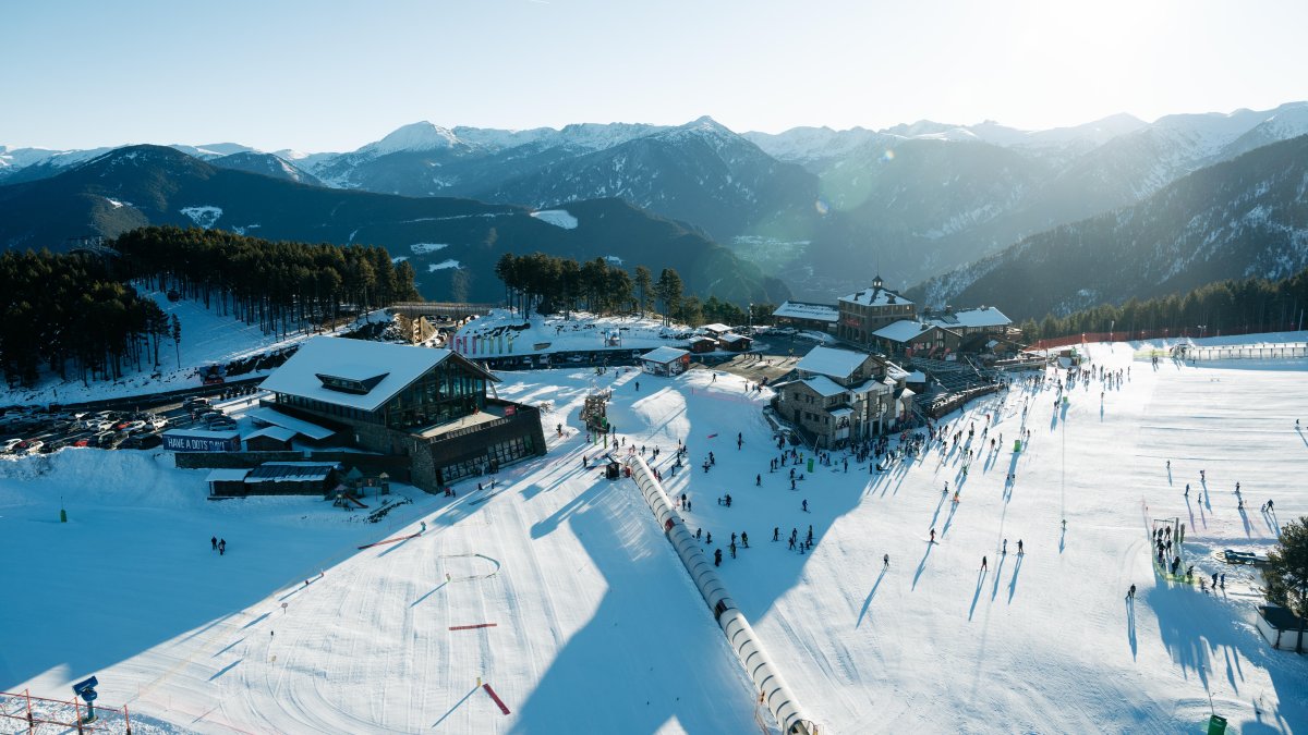 L'estació de Pal Arinsal.