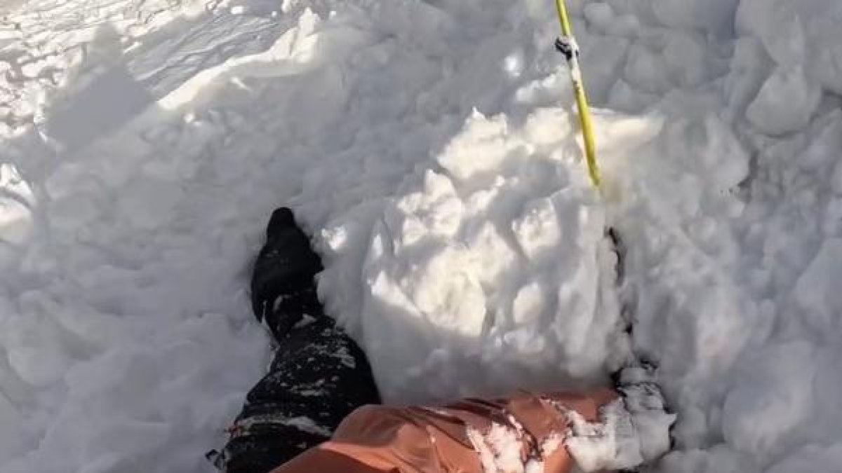 Ares Masip és arrossegada per una allau al cim de l'Hortell.