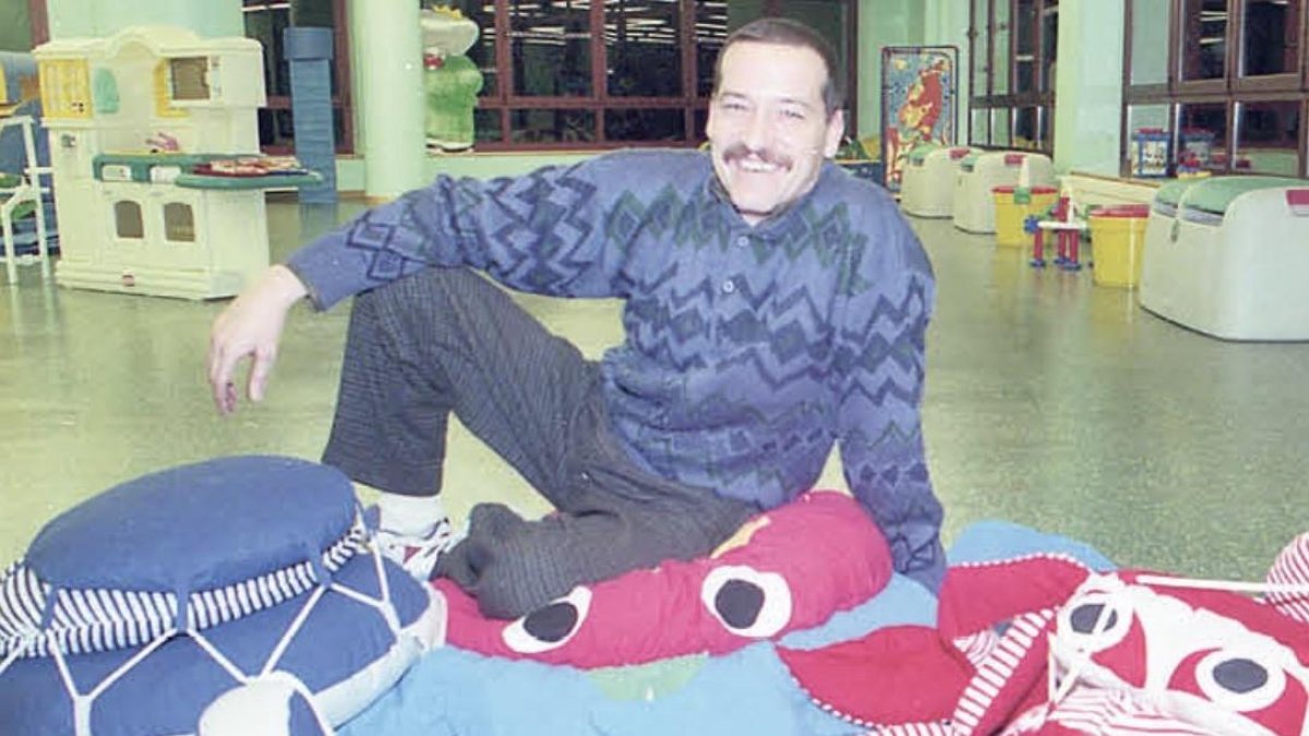 El primer monitor de la ludoteca d’Escaldes-Engordany.