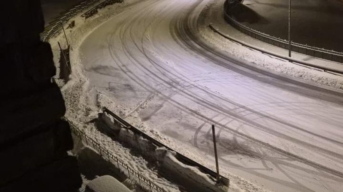 El lloc on s'ha produit l'accident a Incles