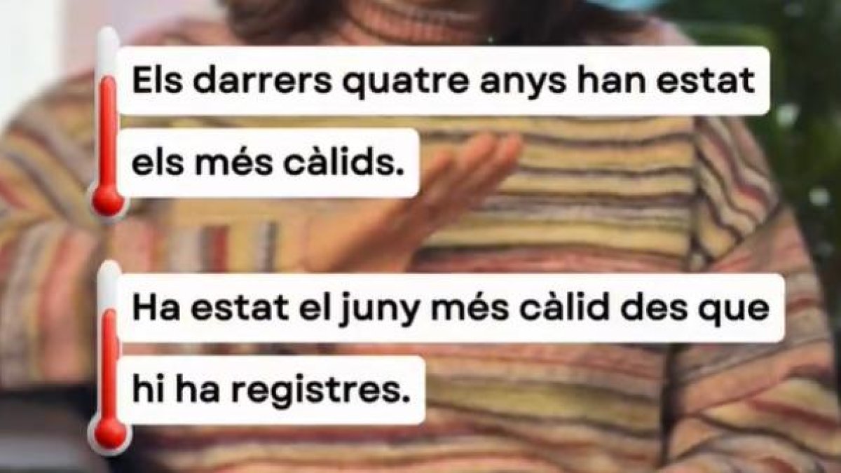 El 2025 va ser un dels quatre més càlids des del 1950.