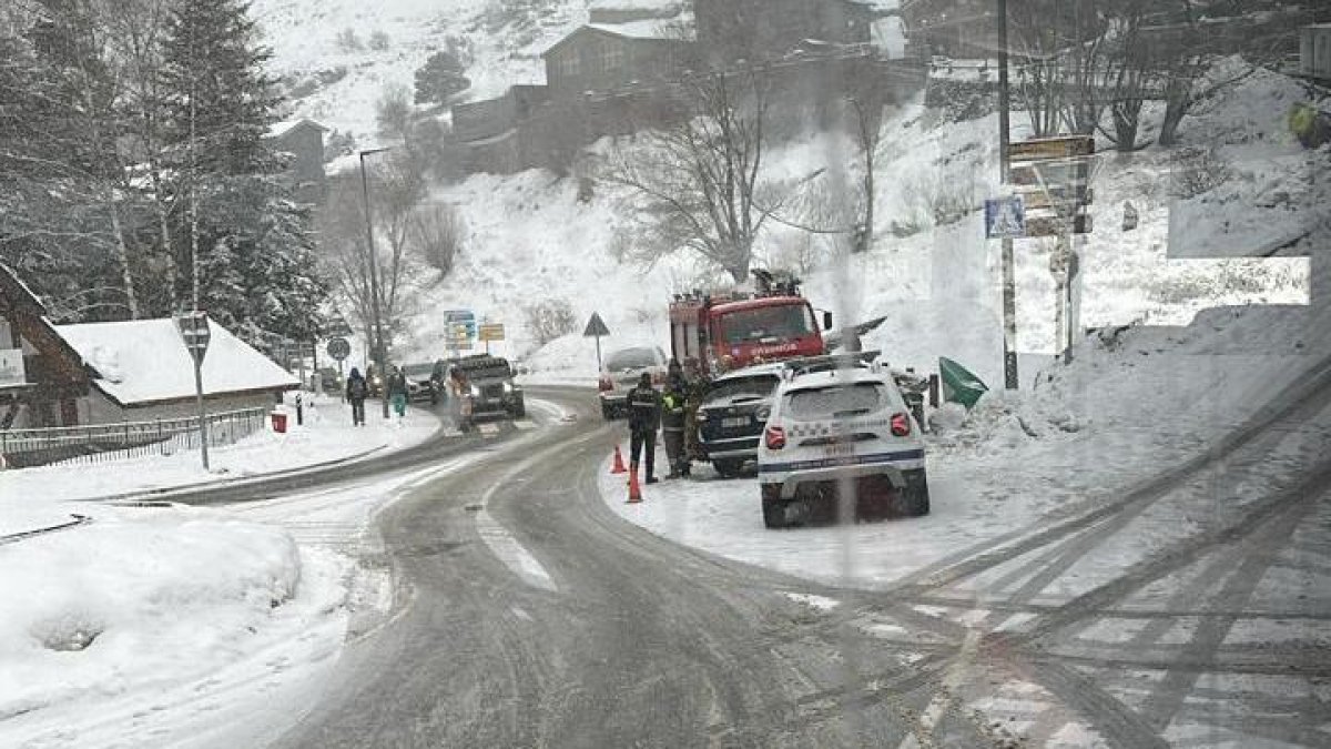 Accident de danys materials al Tarter aquest matí