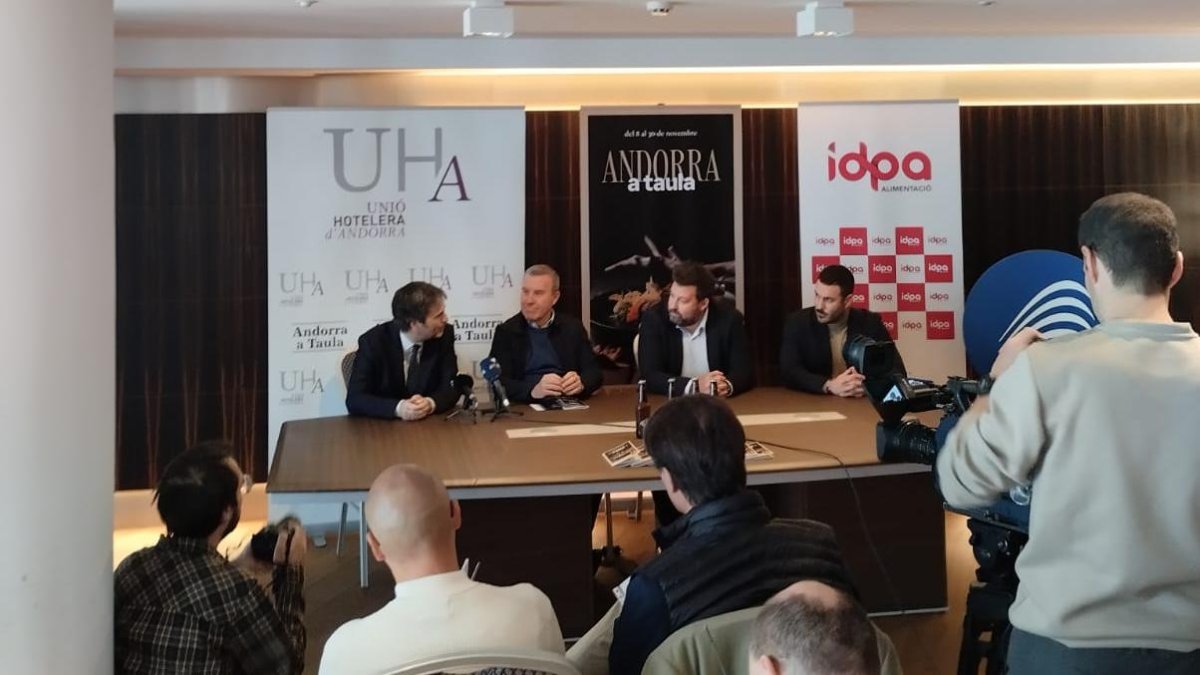Presentació de les jornades Andorra a Taula.