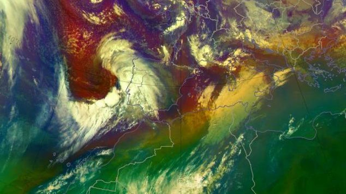 Clariana parcial abans de l’arribada de la pertorbació Marta