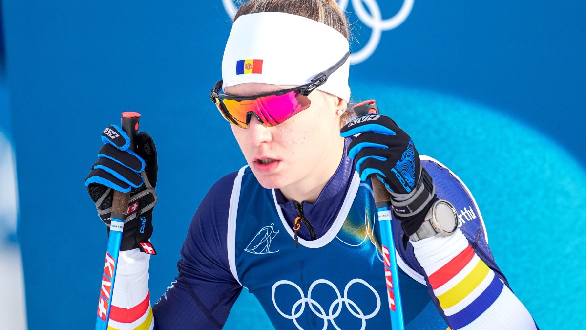 Gina del Rio, abans d’iniciar la qualificació de l’esprint olímpic.